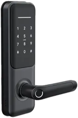 Cerradura digital SmartNest en ángulo